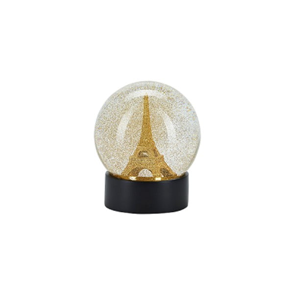 Kula śnieżna w kolorze złota i światłem LED Miss Étoile, Paris