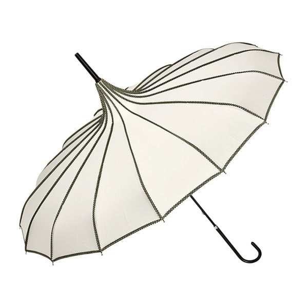 Kremowy parasol Von Lilienfeld Pagoda Justine, ø 90 cm
