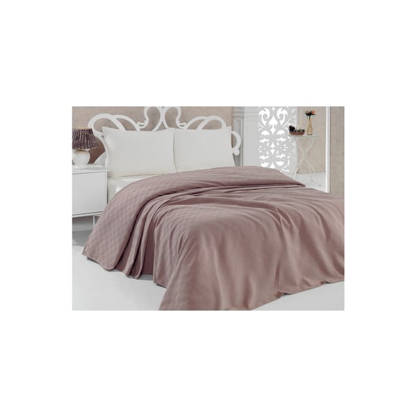 Narzuta Pique Brown, 160x240 cm-image-1