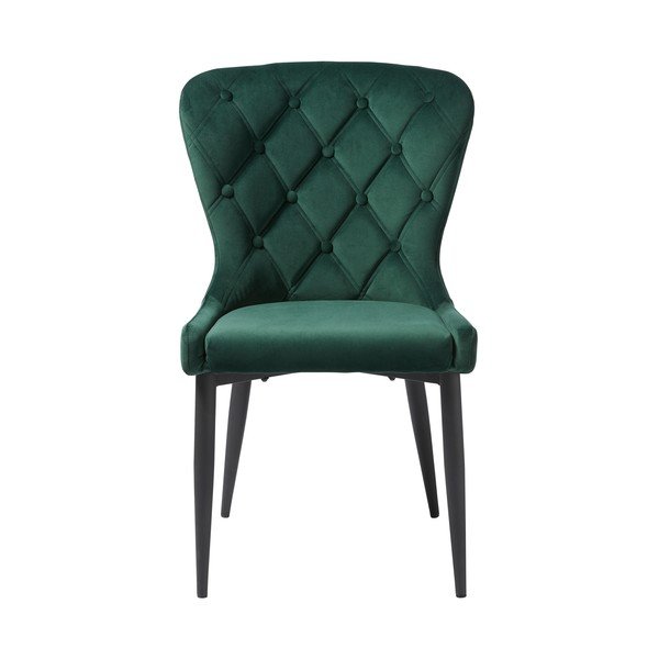Zielone aksamitne krzesło Granby – Unique Furniture-image-3