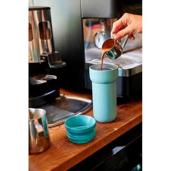 Kubek termiczny w kolorze srebra 375 ml Natural brushed – Mepal-image-2