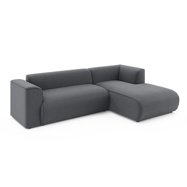 Ciemnoszary narożnik (prawostronny/z szezlongiem) Merid  – Ropez-image-2