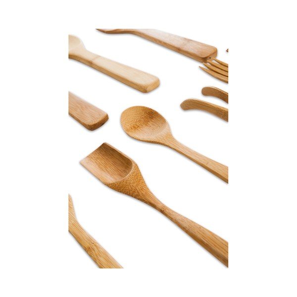 Zestaw 10 sztućców bambusowych Bambum Violi-image-2