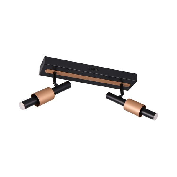 Lampa punktowa LED w czarno-brązowym kolorze 20,5x42 cm Ikaris – Trio Select