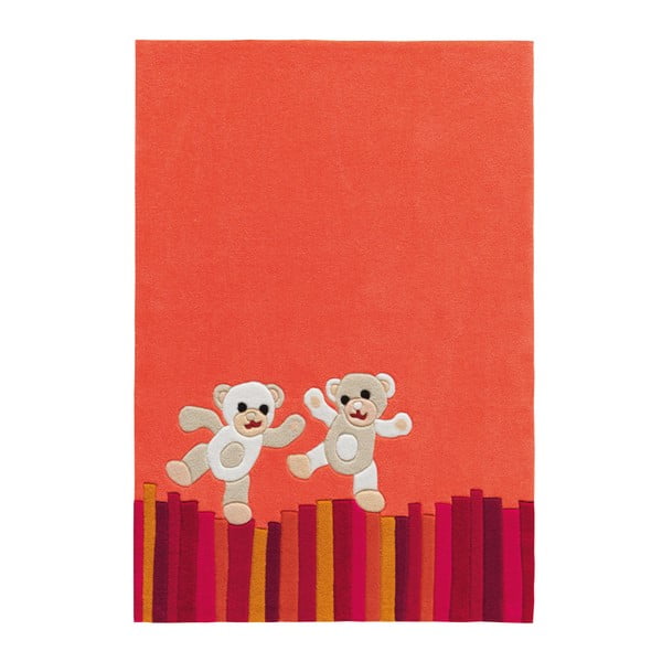 Ręcznie tkany dywan Joy Bears, 110x160 cm