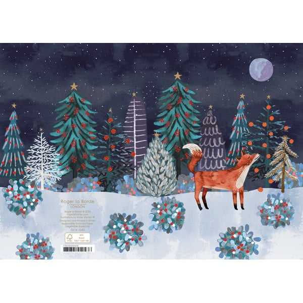 Kartki zestaw 5 szt. ze świątecznym motywem Lodestar  – Roger la Borde-image-1