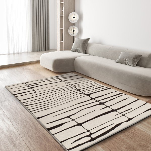 Kremowy dywan 80x150 cm Retro – Universal-image-1