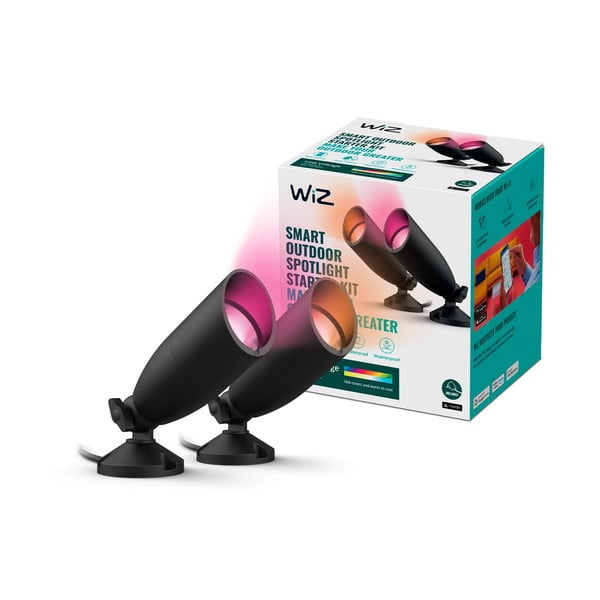 Inteligentna lampa zewnętrzna LED 5 W Ground Spot Starter Kit – WiZ