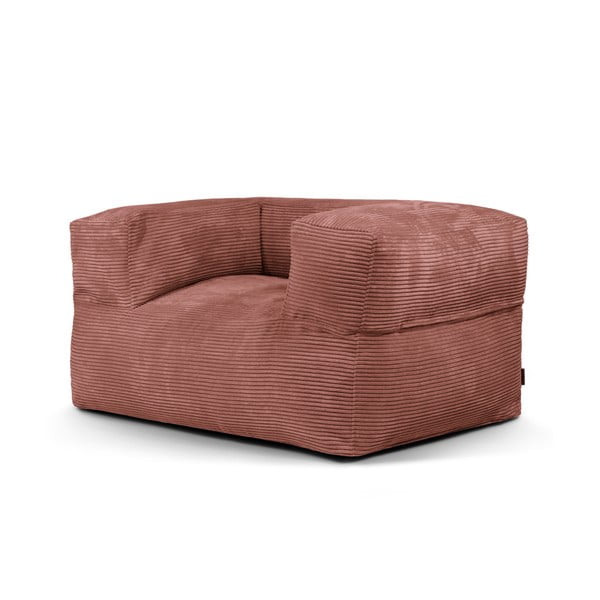 Ceglasty sztruksowy worek do siedzenia MooG – SLOWDOWN