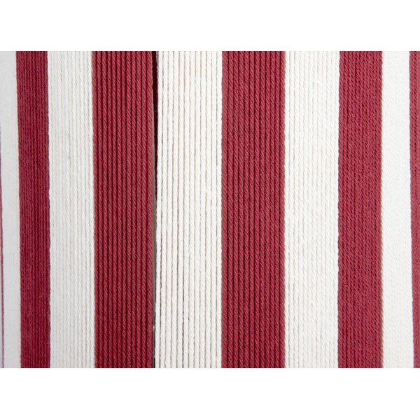 Czerwona/biała lampa stołowa z liny (wysokość 58 cm) Vienna Stripes – Leitmotiv-image-2