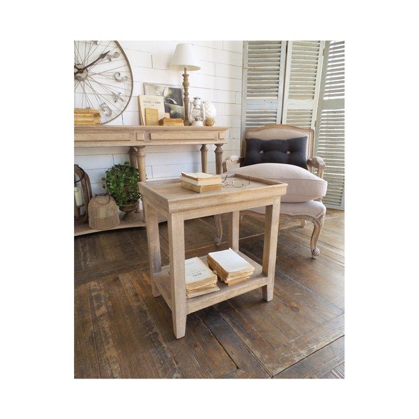 Stolik z drewna mangowego Orchidea Milano Natural-image-1