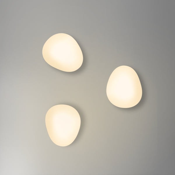 Biały kinkiet Stones – Candellux Lighting-image-1