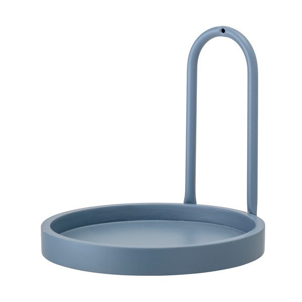 Niebieska metalowa półka Bloomingville Loop
