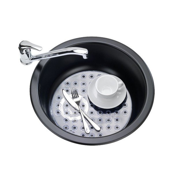 Podkładka do zlewu Wenko Kristall, ⌀ 31 cm-image-1