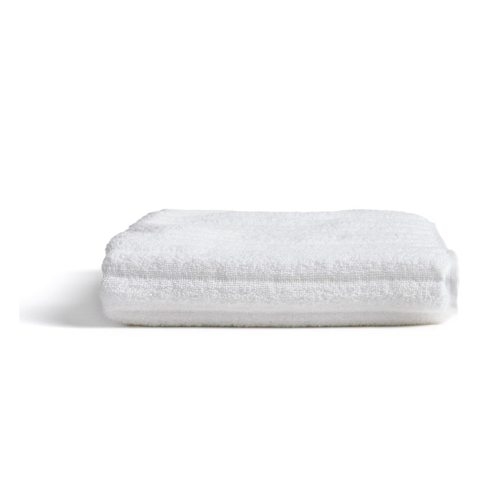 Biały bawełniany ręcznik frotte 50x90 cm Navira – Kave Home