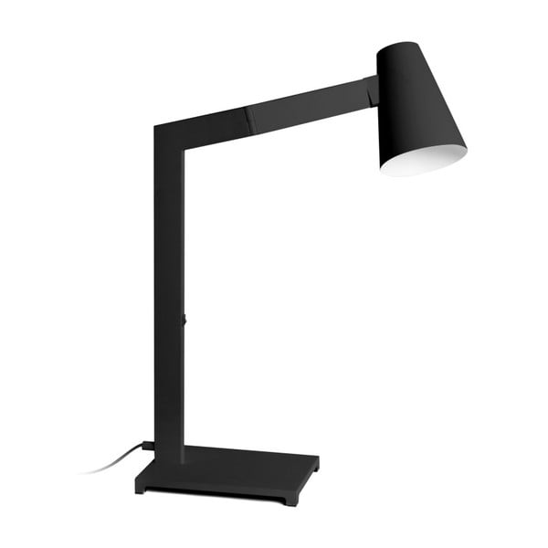 Czarna lampa stołowa Design Twist Fahy