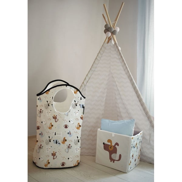 Materiałowy dziecięcy pojemnik do przechowywania Woof Woof – Butter Kings-image-1