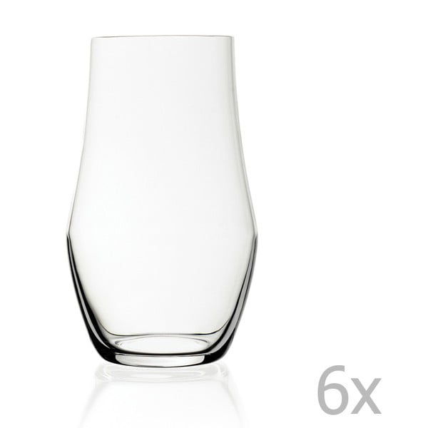Zestaw 6 szklanek RCR Cristalleria Italiana Bolzano, 496 ml