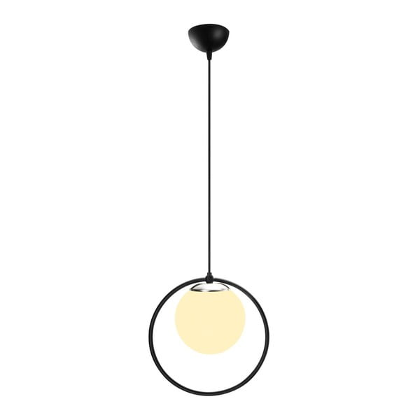 Czarna metalowa lampa wisząca Opviq lights Vivi-image-2