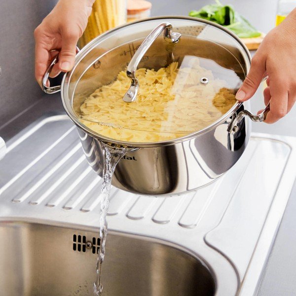 Zestaw garnków ze stali nierdzewnej 10 el. Duetto+ – Tefal-image-1