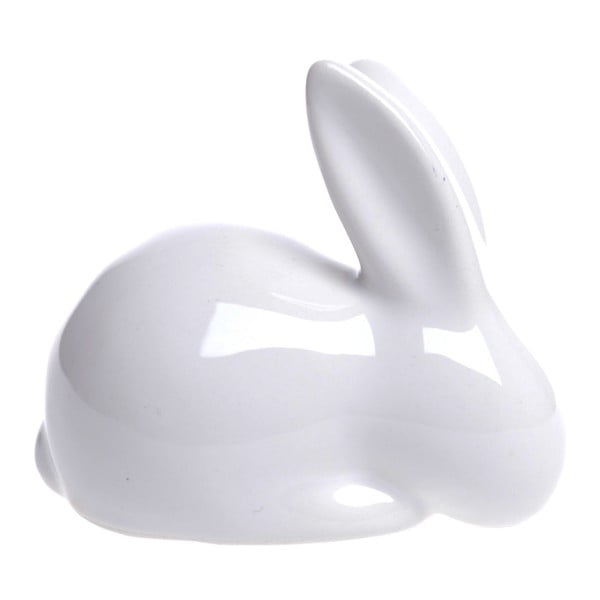 Biały zajączek ceramiczny Ewax Cute Rabbit
