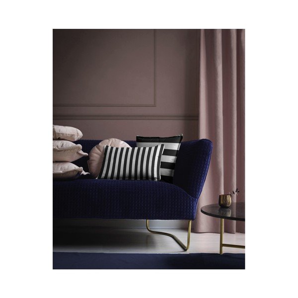 Dekoracyjna poszewka na poduszkę Velvet Atelier Strippy, 50x35 cm-image-1