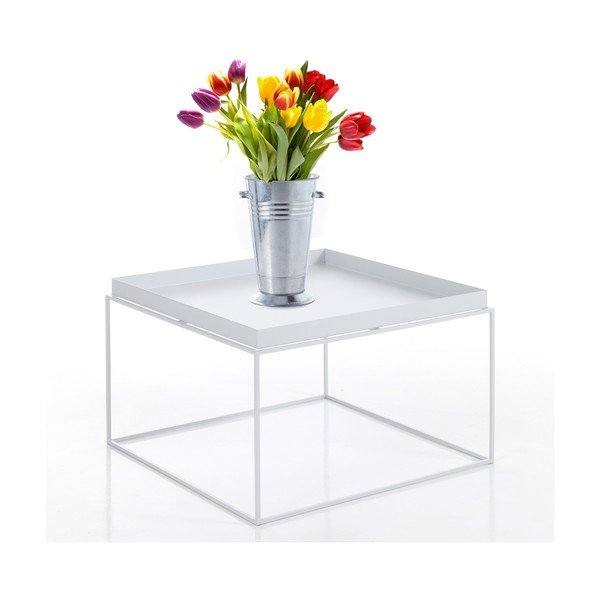 Metalowy stolik ogrodowy 60x60 cm Hannah – Tomasucci-image-2