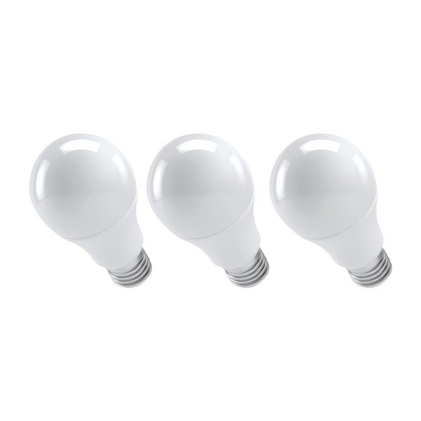Zestaw 3 żarówek LED EMOS Classic A60 Warm White, 13,2W E27-image-2