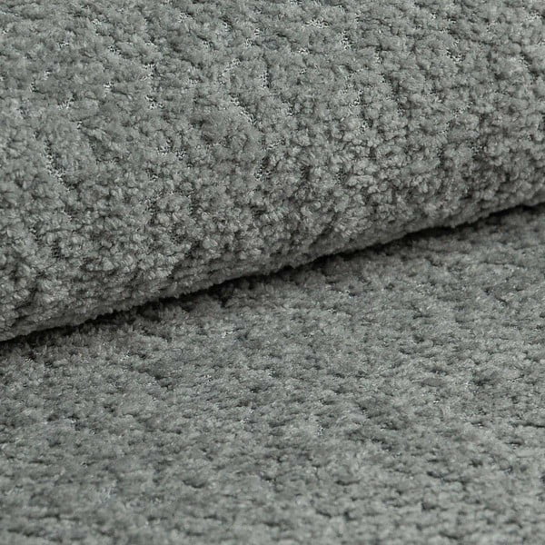 Szary narożnik z materiału bouclé (prawostronny/w kształcie litery L) Ariella – Ropez-image-4