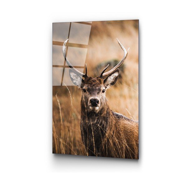 Szklany obraz 70x100 cm Deer – Wallity-image-2