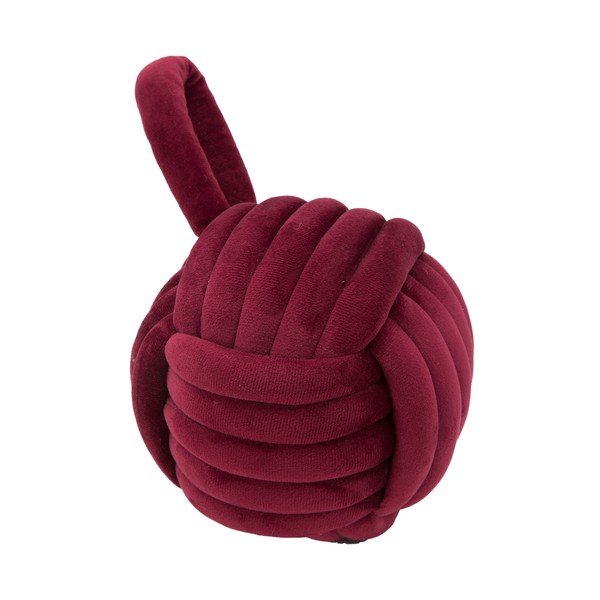 Bordowy stoper do drzwi Mauro Ferretti Ball, ø 14 cm-image-2