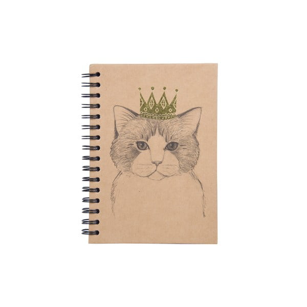 Notes na spirali Tri-Coastal Design Queen Cat