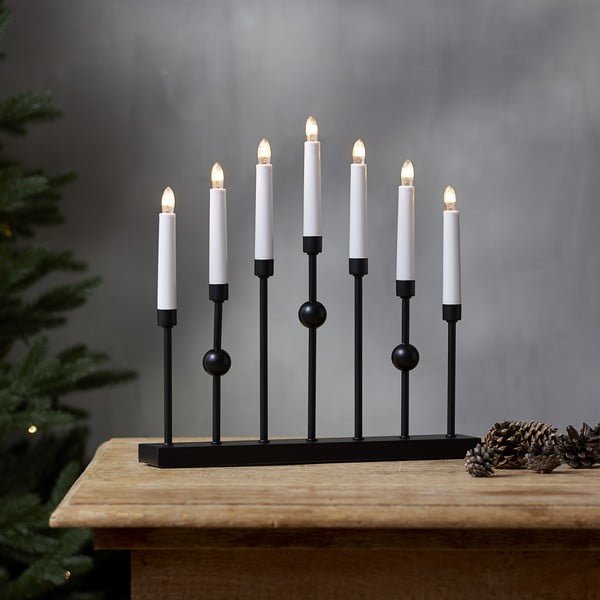 Czarna dekoracja świetlna Gustavo – Star Trading-image-1