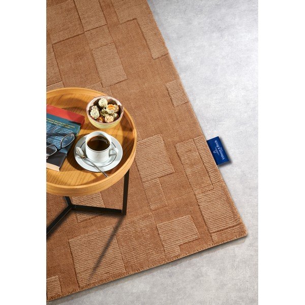 Brązowy wełniany dywan tkany ręcznie 120x170 cm Wilhelmine – Villeroy&Boch-image-2