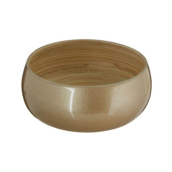 Miska bambusowa w kolorze złota Premier Housewares, ⌀ 20 cm-image-1
