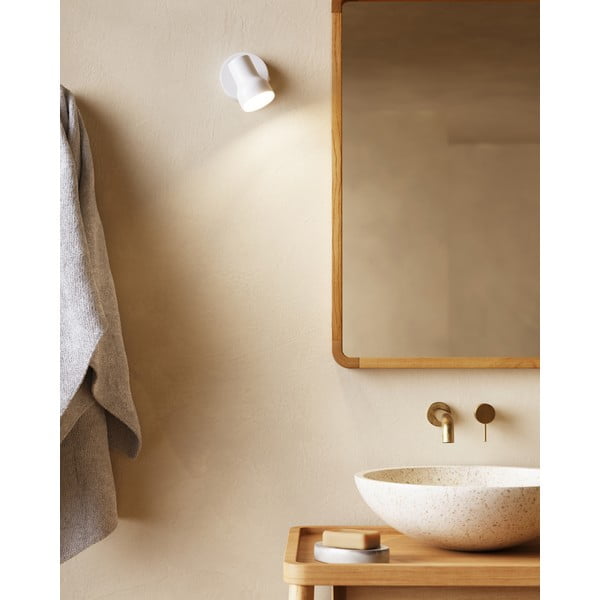 Lustro z drewnianą ramą ścienne 45x70 cm Shamel – Kave Home-image-2