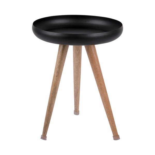 Metalowe okrągłe stoliki zestaw 3 szt. Tripod – Leitmotiv-image-2