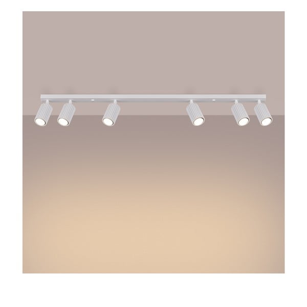 Biała lampa punktowa 6,5x117 cm Gleam – Sollux-image-2