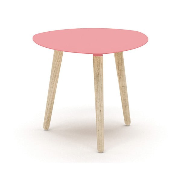 Różowy stolik MEME Design Nord Petalo