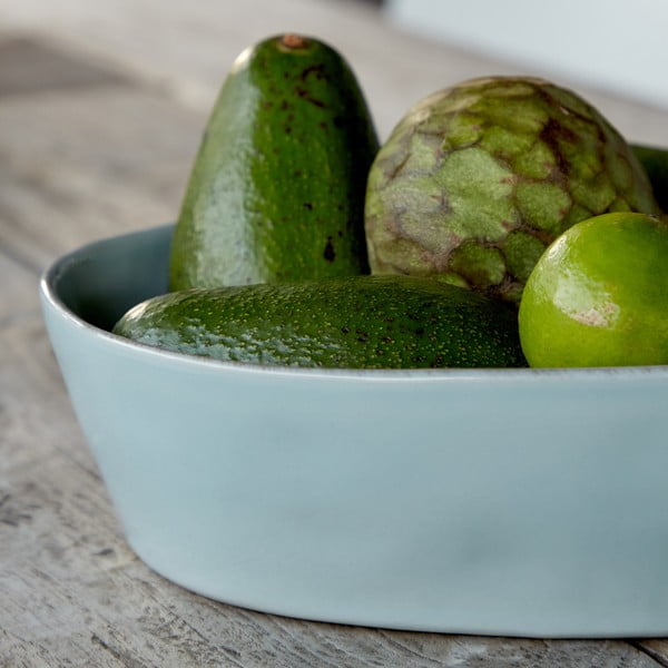 Turkusowe kamionkowe naczynie do zapiekania Costa Nova Nova, dł. 30,4 cm-image-1