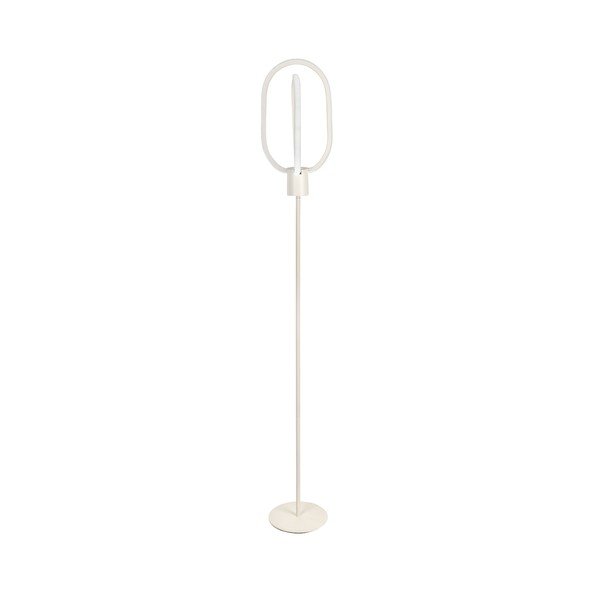 Biała lampa stojąca LED (wysokość 132 cm) Goktug – Squid Lighting