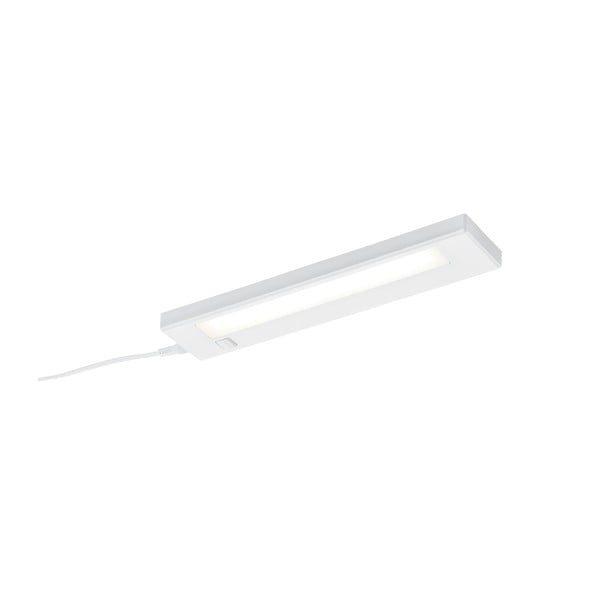 Biały kinkiet LED (dł. 34 cm) Alino – Trio