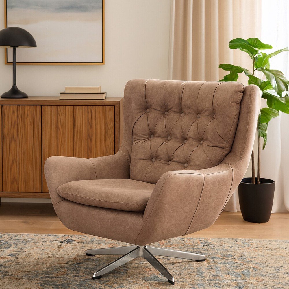 Brązowy fotel Harold – Premier Housewares (zdjęcie 5)