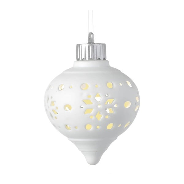 Świąteczna ozdoba świetlna LED Parlane Droplet Snowflake