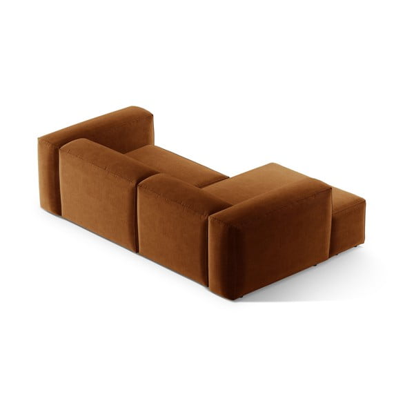 Ceglasty narożnik (lewostronny/z szezlongiem) Bergamo – Cosmopolitan Design-image-4