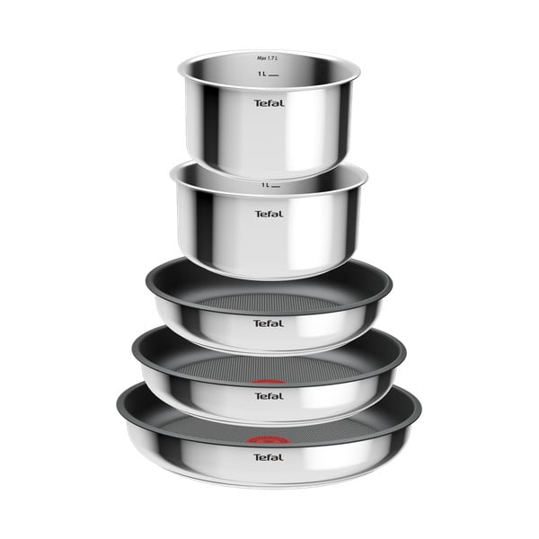 Zestaw garnków aluminiowych  6 szt. INGENIO Cook Eat L881S604 – Tefal-image-2