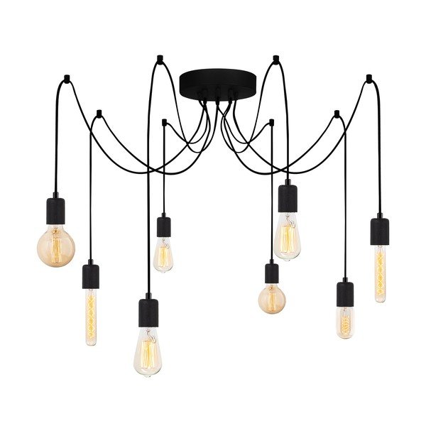 Czarna lampa wisząca Kabluni – Opviq lights-image-2