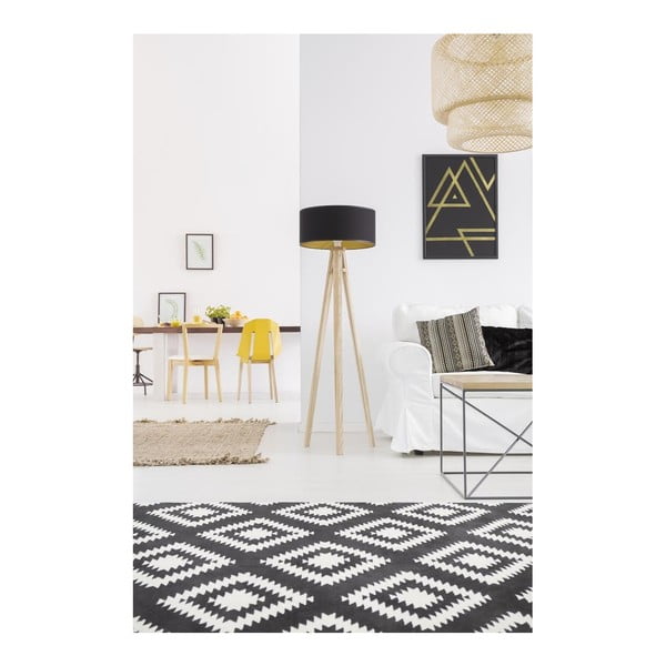 Czarna lampa stojąca Ragaba-image-1