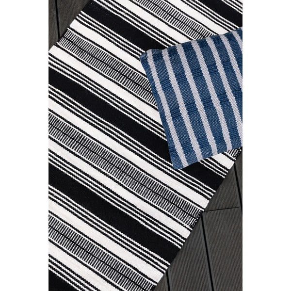 Poduszka zewnętrzna z tworzywa z recyklingu Green Decore Sailor, 45x45 cm-image-1