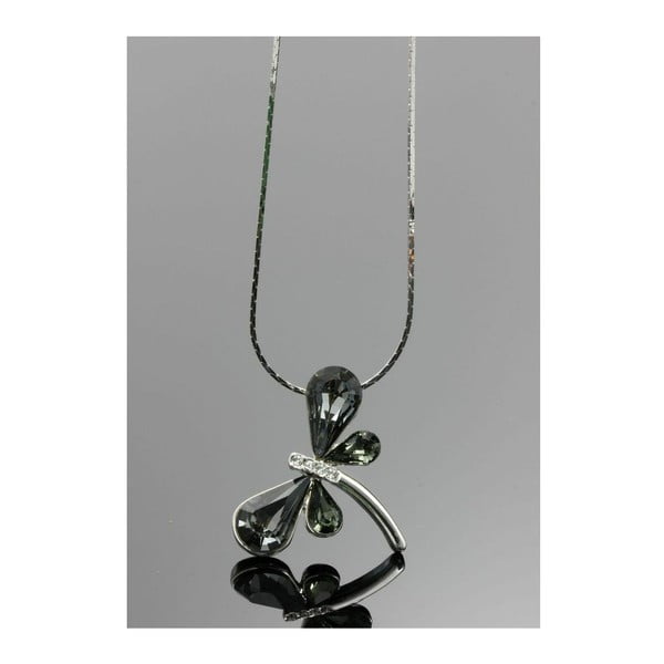 Naszyjnik Swarovski Elements Dragonfly Black